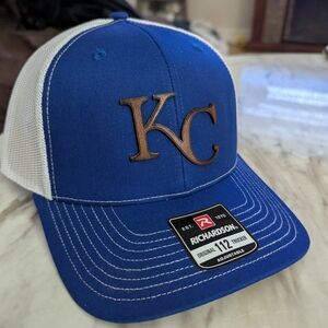 Richardson Blue and White KC Royals Cap